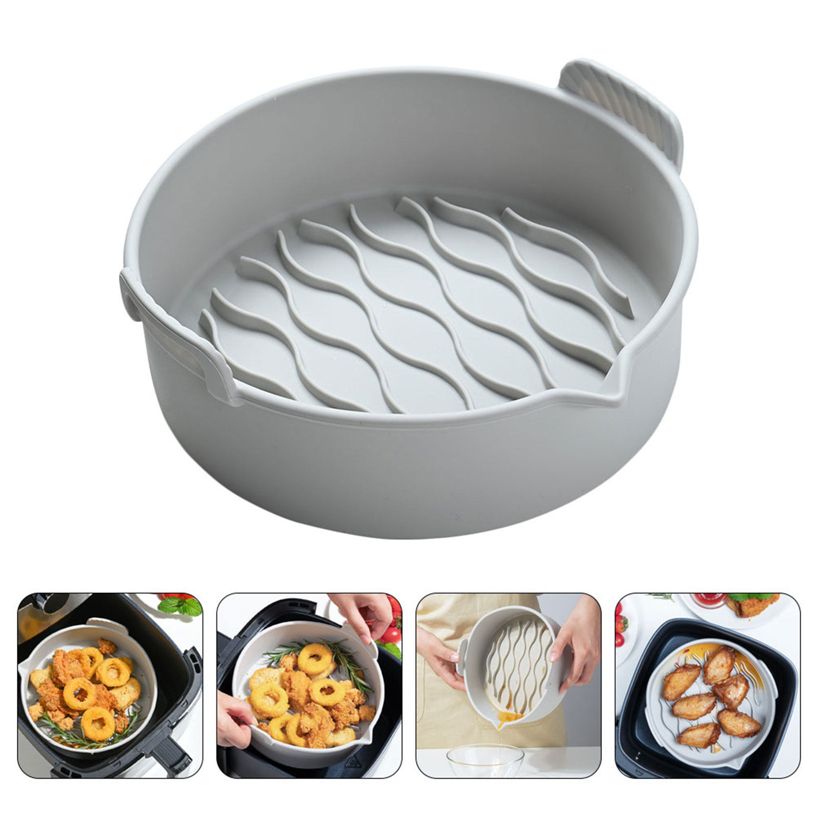 Household Air Fryer Silicone L - Air Fryer review and price