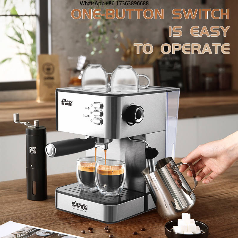 DSP 15 Bar Espresso Coffee Mak - Coffee Maker review and price
