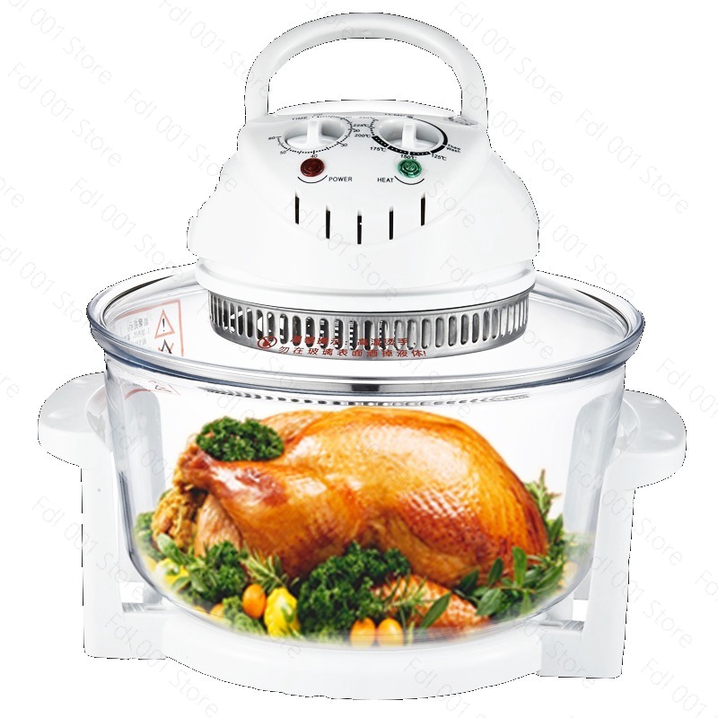 Glass Air fryer Light wave fur - Air Fryer review and price