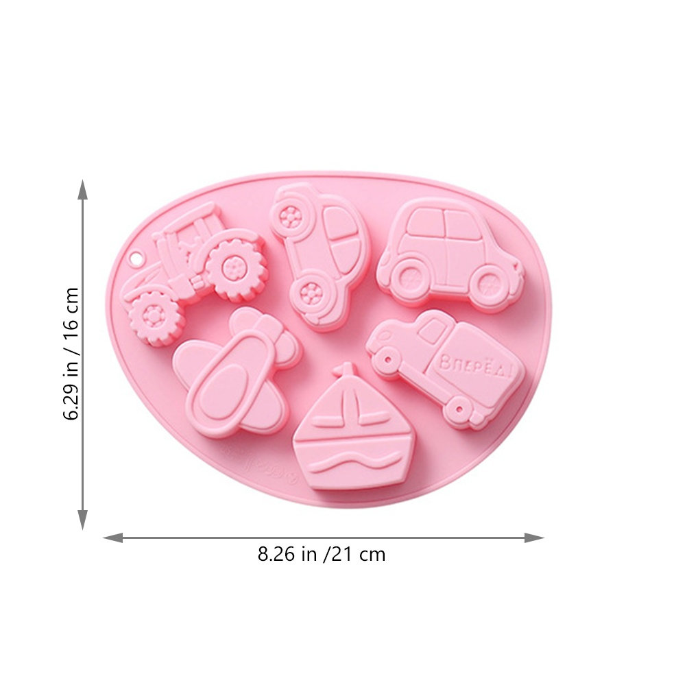 2Pcs 3D Silicone Vehicle Choco - Microwave Oven review and price
