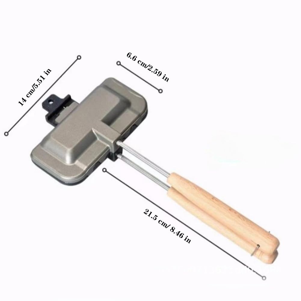 Sandwich Maker with Wooden Han - Toaster review and price