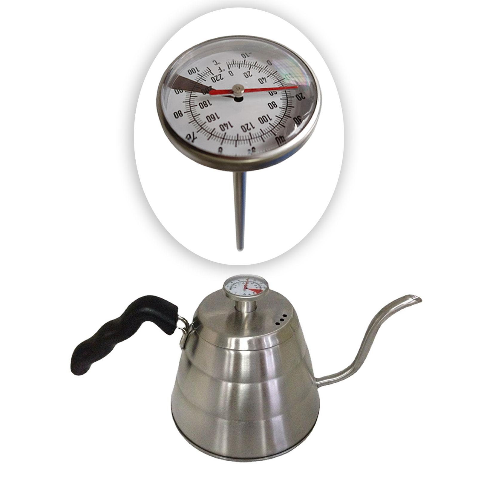 Metal Thermometer Coffee Kettl - Kitchen Appliances Video review and price