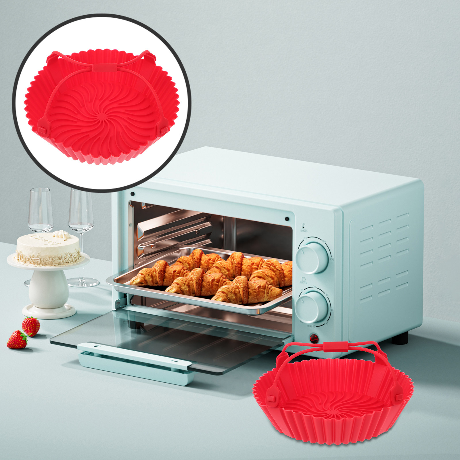 Air Fryer Silicone Tray Heat R - Air Fryer review and price
