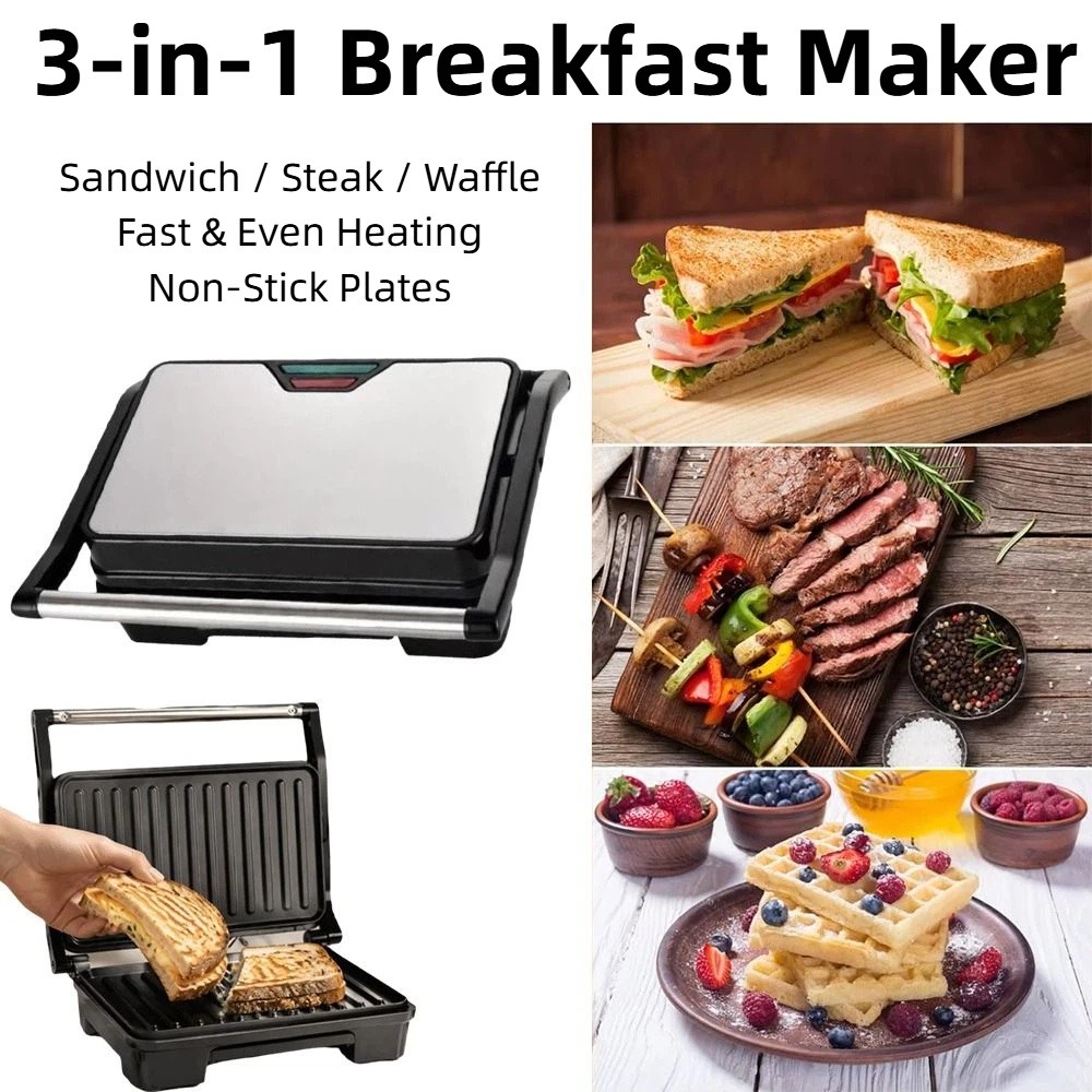Non-Stick Sandwich Toaster Mul - Toaster review and price