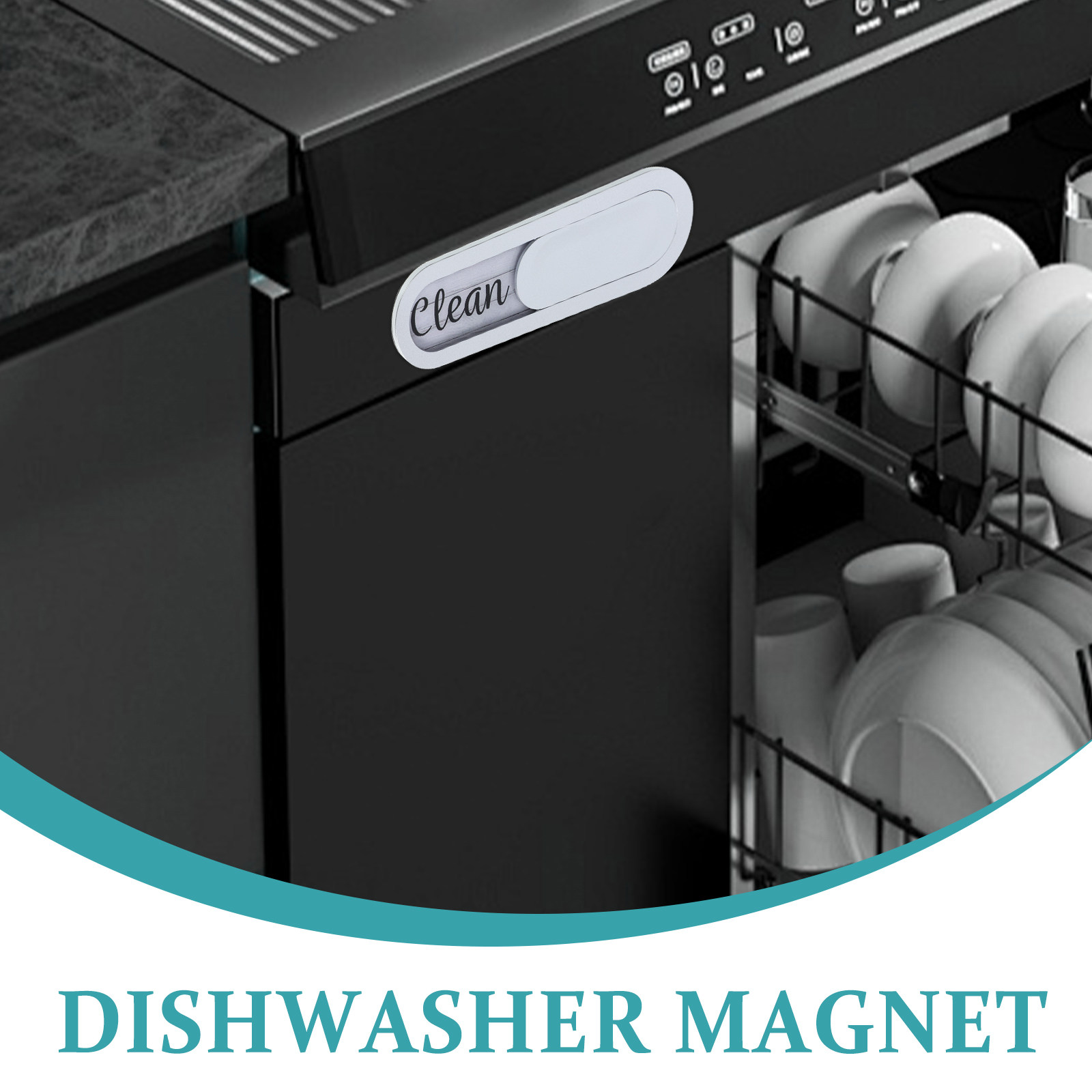 Dishwasher Clean Dirty Magnet  - Kitchen Appliances In review and price