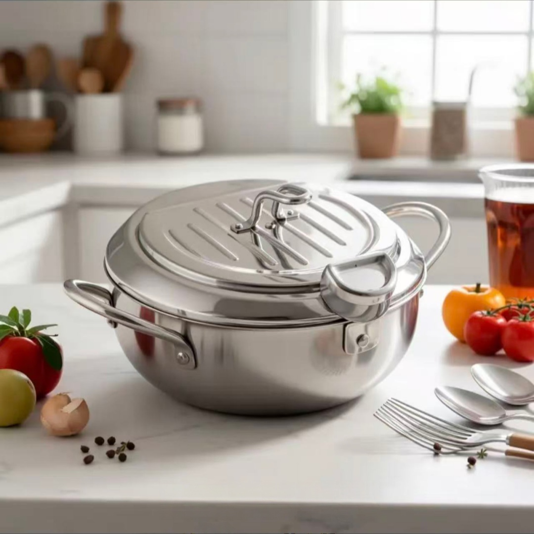 Stainless Steel Frying Pan wit - Induction Cooker review and price