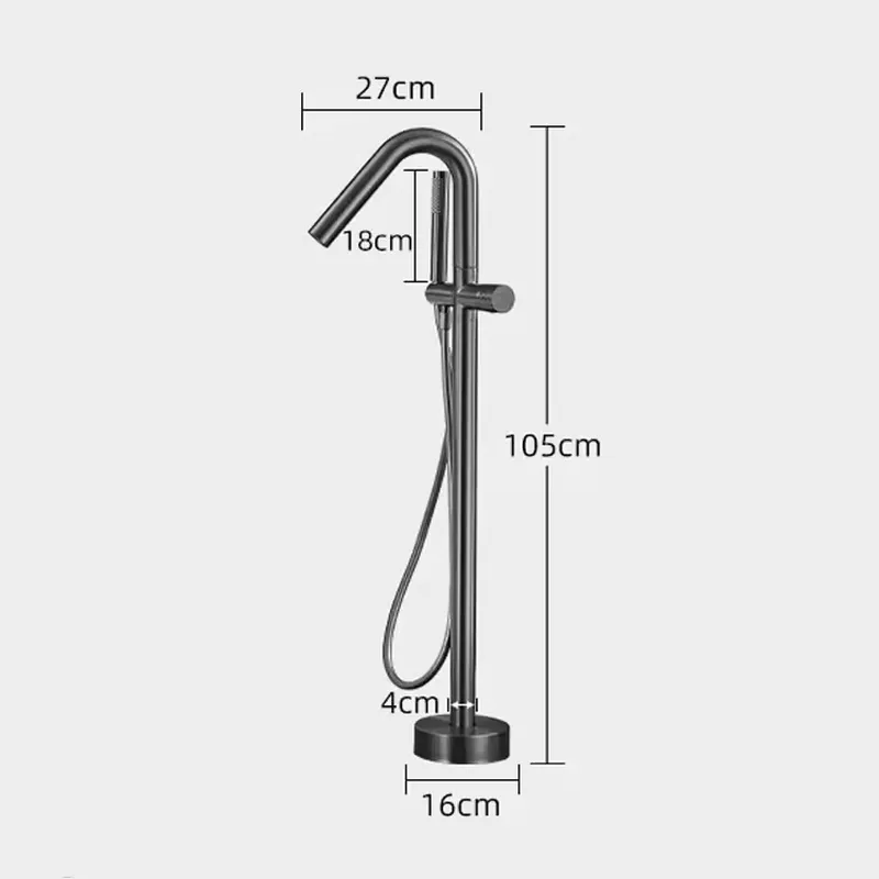 Copper Freestanding Bath Showe - Stand Mixer review and price