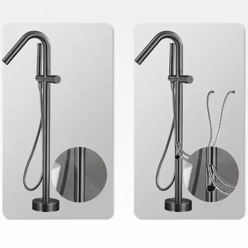 Copper Freestanding Bath Showe - Stand Mixer review and price