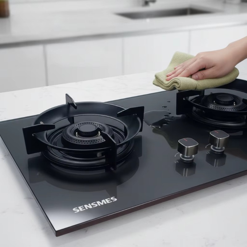 Black Tempered Glass Panel 2 B - Kitchen Appliances In review and price